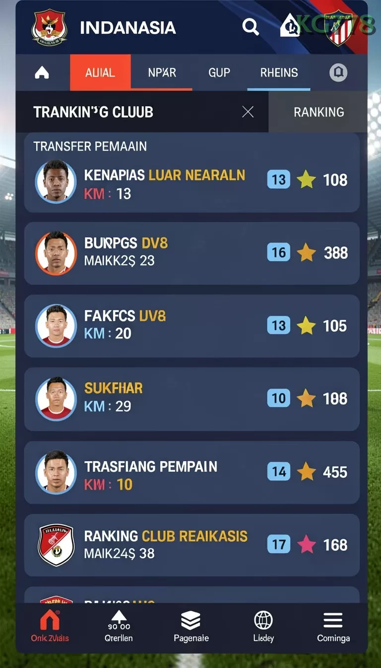 Cuplikan layar BTV168 — pengaturan akun