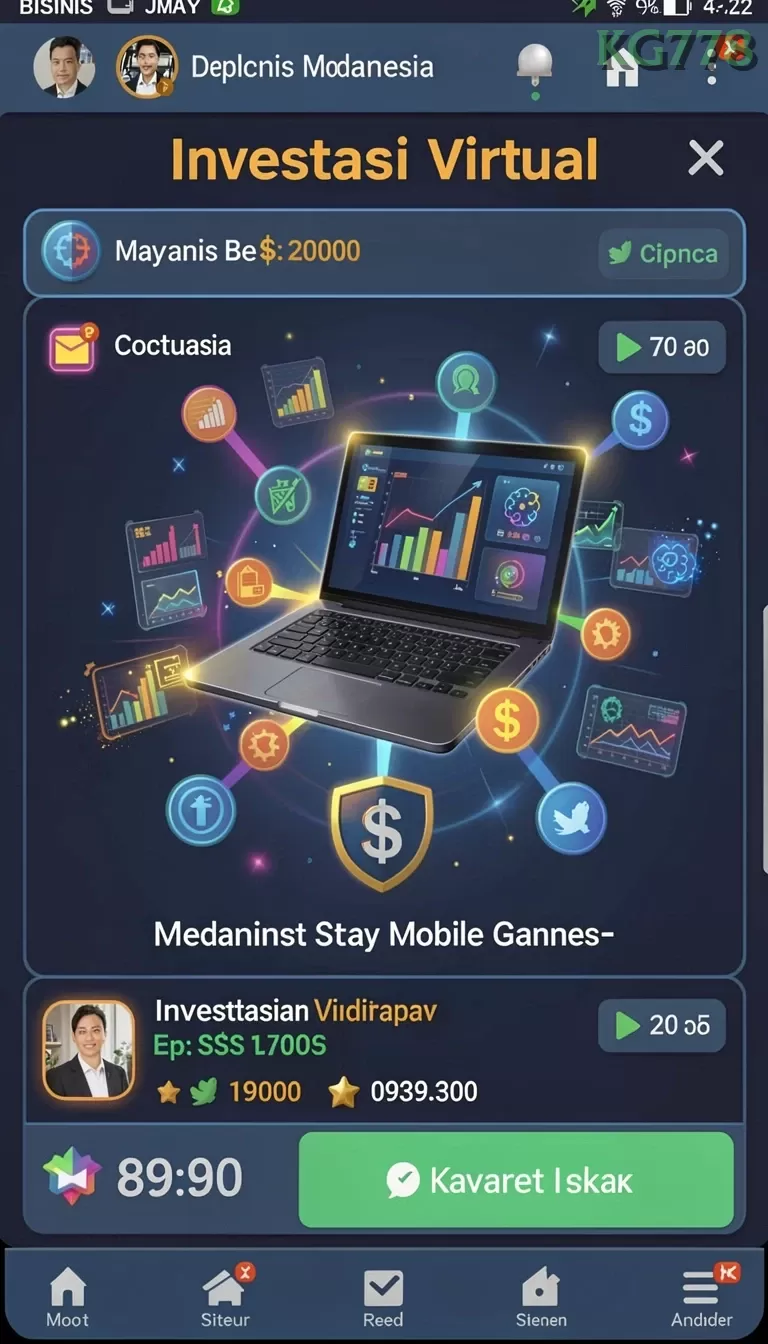 Cuplikan layar BTV168 — aktivitas